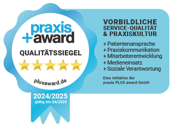 Praxis+Award Qualitätssiegel